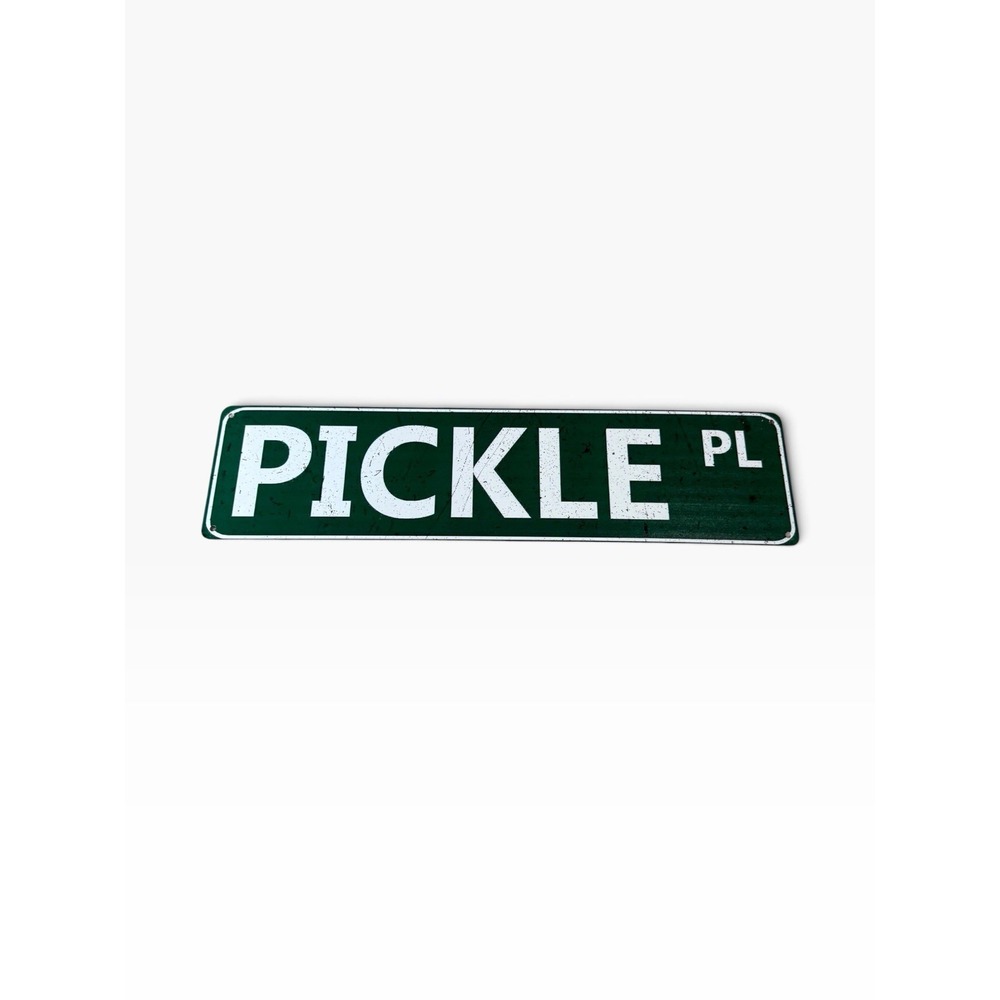 New Novelty Collectible Metal Sign PICKLE PL street sign